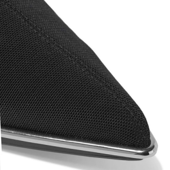 ALEXANDER WANG Cara Stretch Mesh Pointy Toe Sock Fit Pull On Ankle Booties 37.5 - Picture 10 of 14